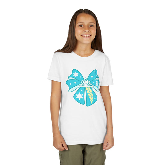 Elsa Bow Youth Tee - Fandom-Made