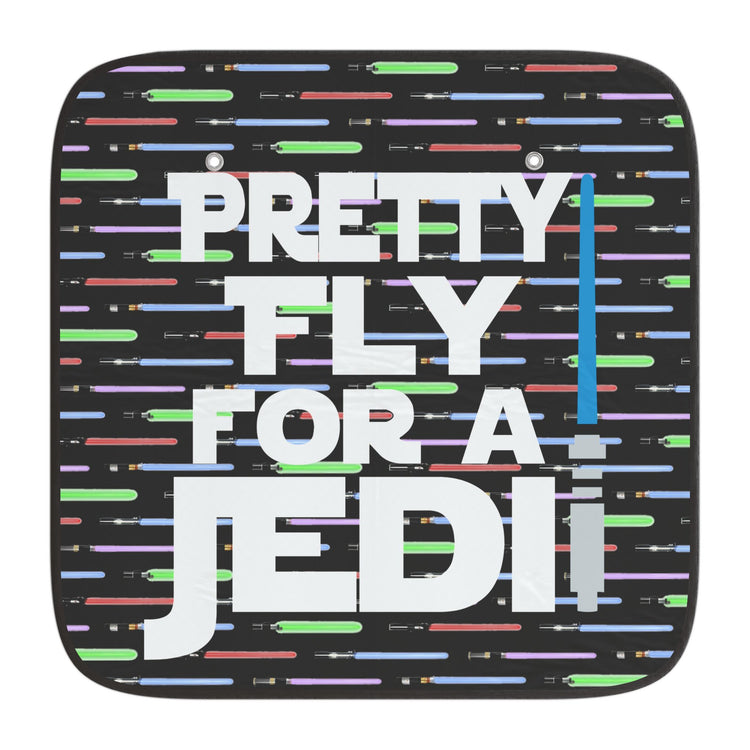 Pretty Fly For a Jedi Car Sunshade - Fandom-Made