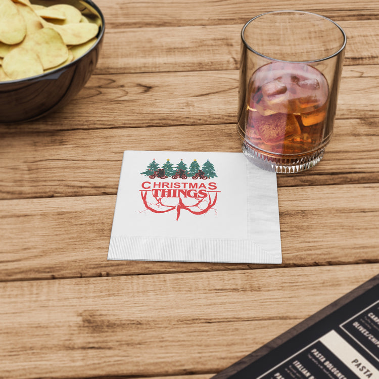 Christmas Things Napkins - Fandom-Made