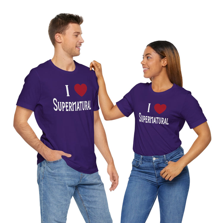 I Love Supernatural T-Shirt - Fandom-Made