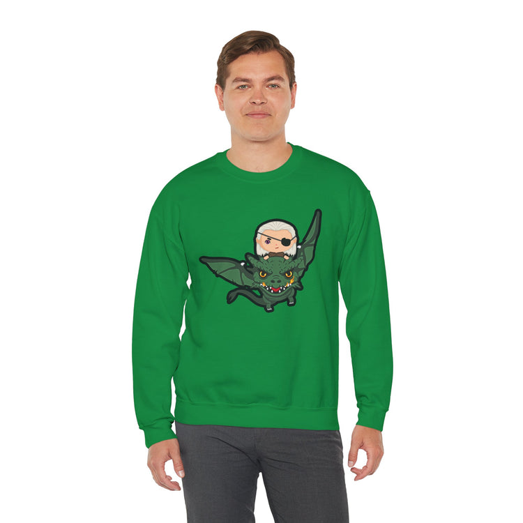 Aemond and Vhager Unisex Crew Neck Sweatshirt - Fandom-Made