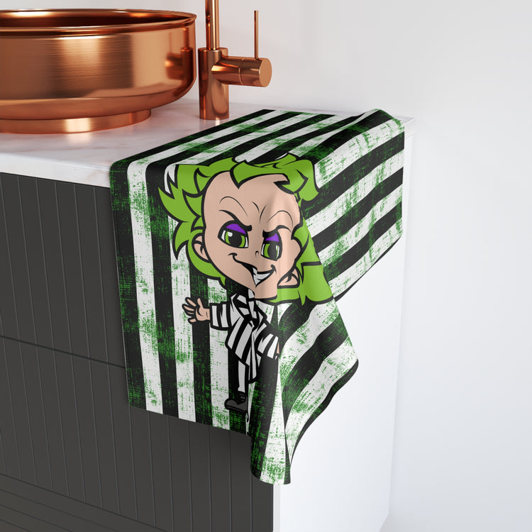 Beetlejuice Hand Towel - Fandom-Made