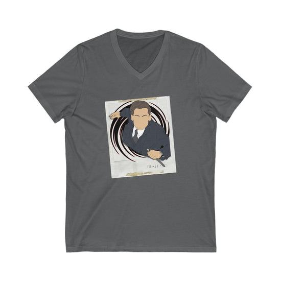 Number Five V-Neck Tee - Fandom-Made
