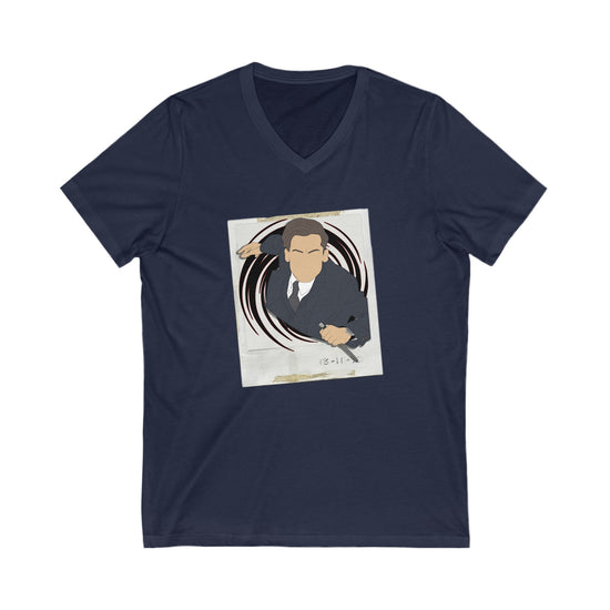Number Five V-Neck Tee - Fandom-Made