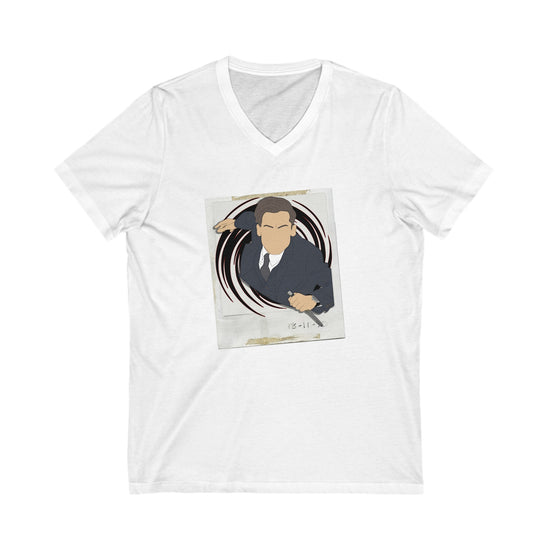 Number Five V-Neck Tee - Fandom-Made