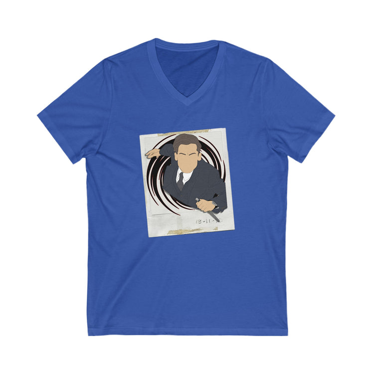 Number Five V-Neck Tee - Fandom-Made
