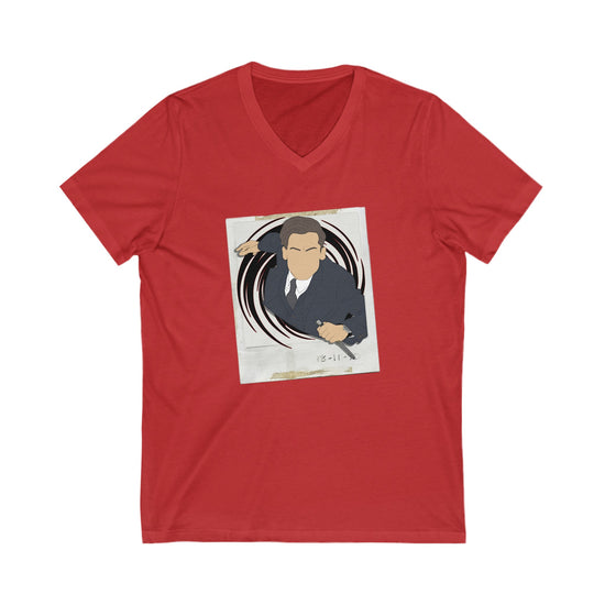 Number Five V-Neck Tee - Fandom-Made