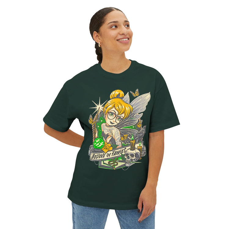 Alternative Tinkerbell Unisex Oversized Boxy Tee