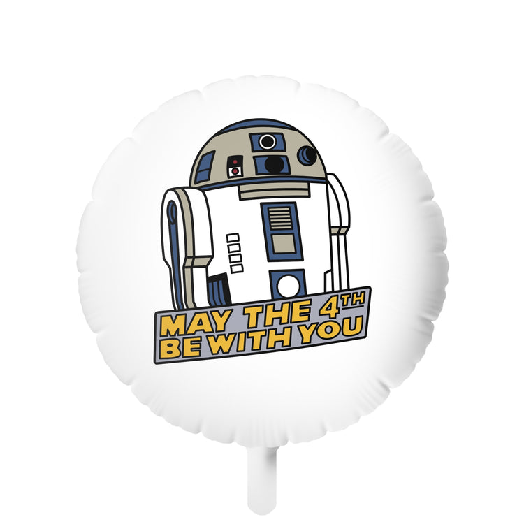 May The 4th Be With R2D2 Mylar Balloon - Fandom-Made