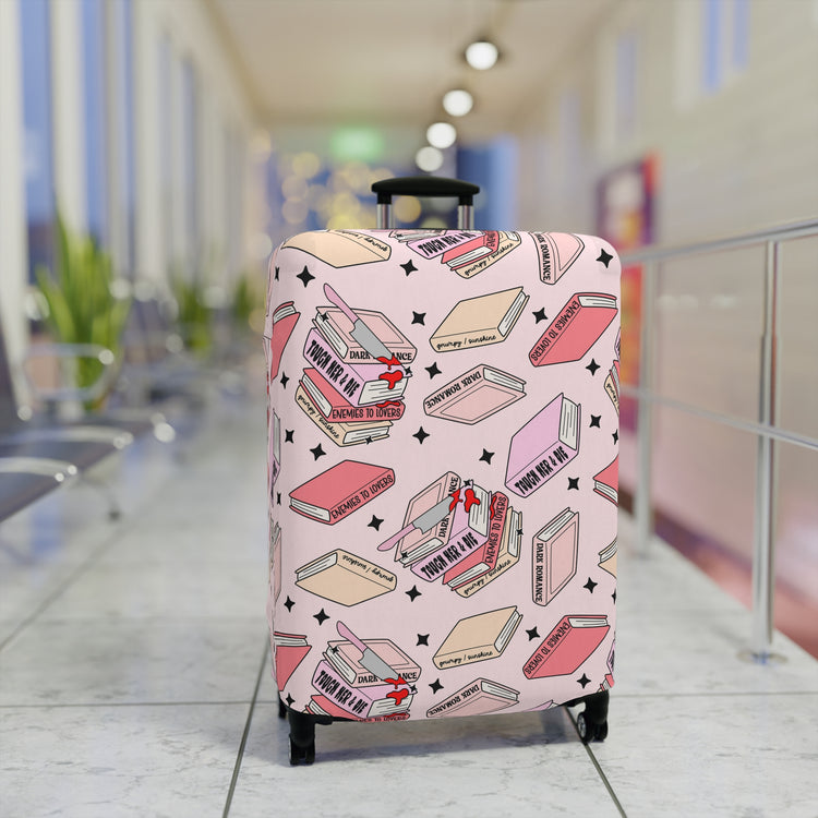 Romance Books Luggage Cover - Fandom-Made
