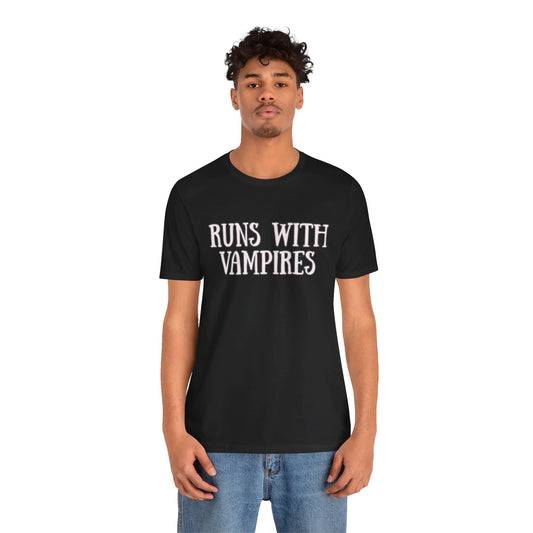 Runs With Vampires T-Shirt - Fandom-Made
