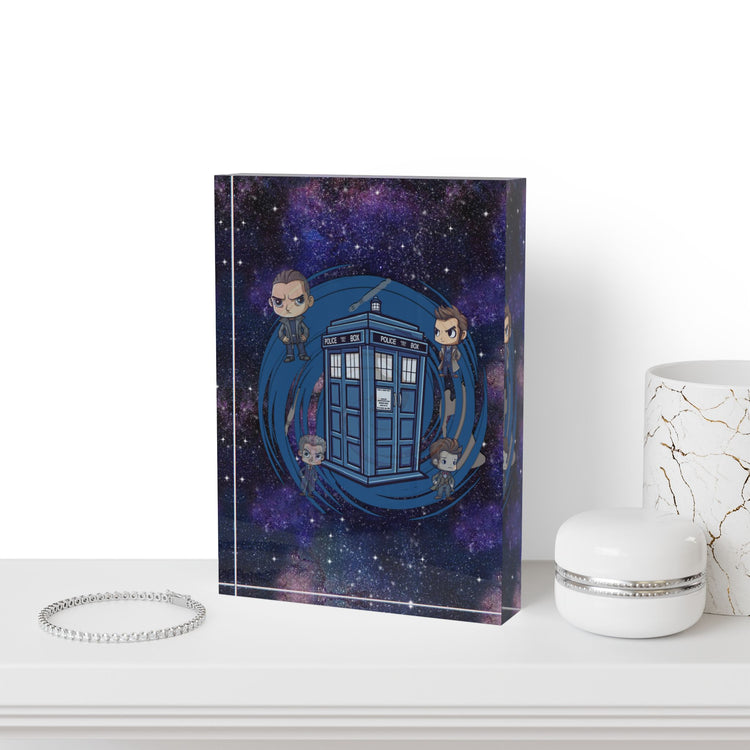 Timey Wimey Tardis Photo Block - Fandom-Made