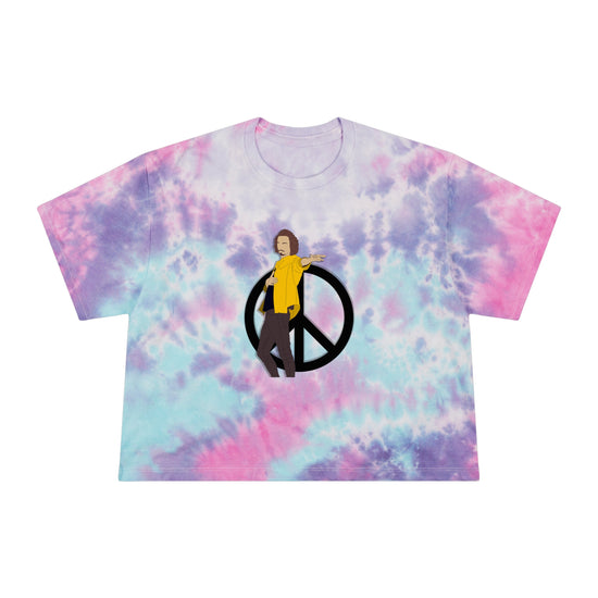 Klaus Hargreeves Tie-Dye Crop Tee - Fandom-Made