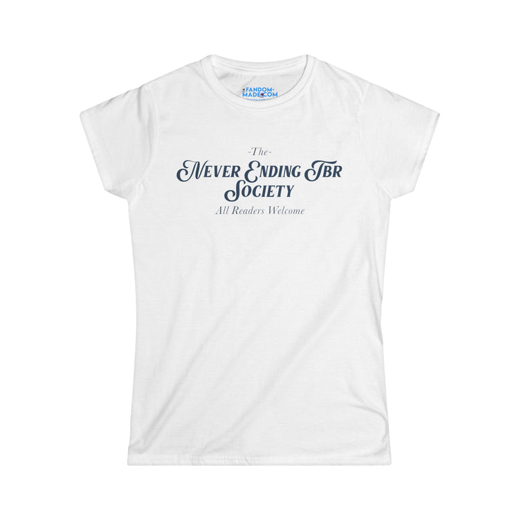 To Be Read Society T-Shirt - Fandom-Made