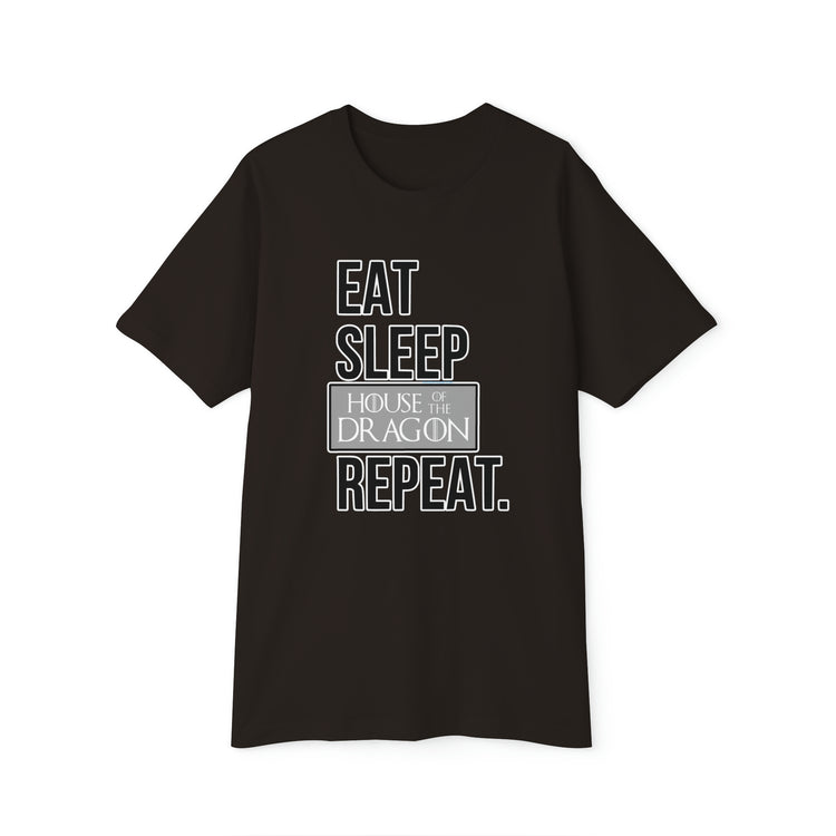 Eat Sleep House of the Dragon Women's Short Sleeve Pajama Set - Fandom-Made