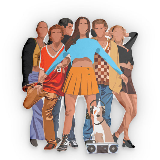Empire Records Group Pillow - Fandom-Made
