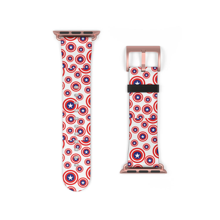 Captain America Watch Band - Fandom-Made