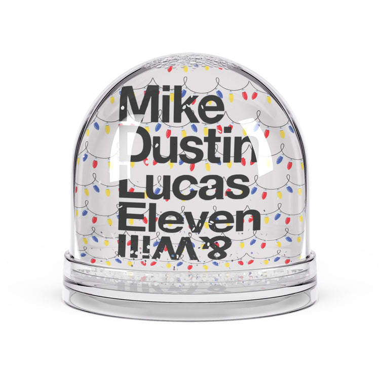 Stranger Names Snow Globe - Fandom-Made