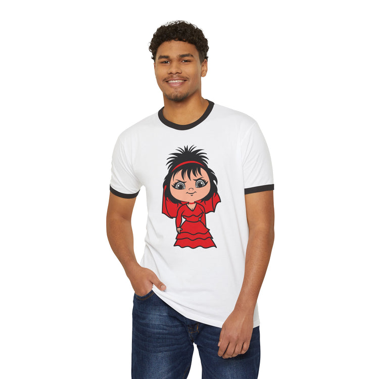 Lydia Deetz Ringer T-Shirt - Fandom-Made