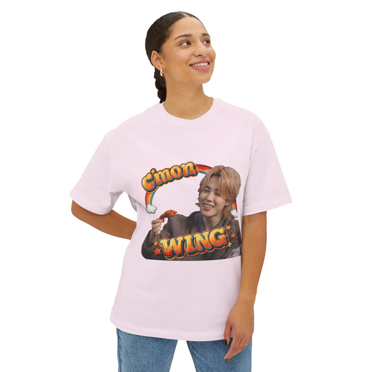 C'mon Wing Unisex Oversized Boxy Tee