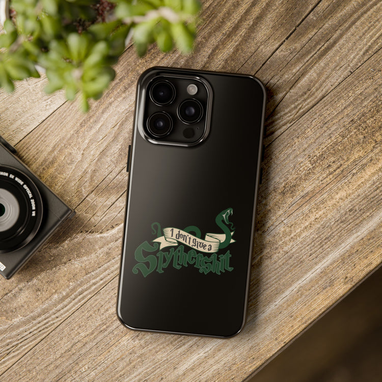 I Don't Give A Slytherin Phone Case - Fandom-Made
