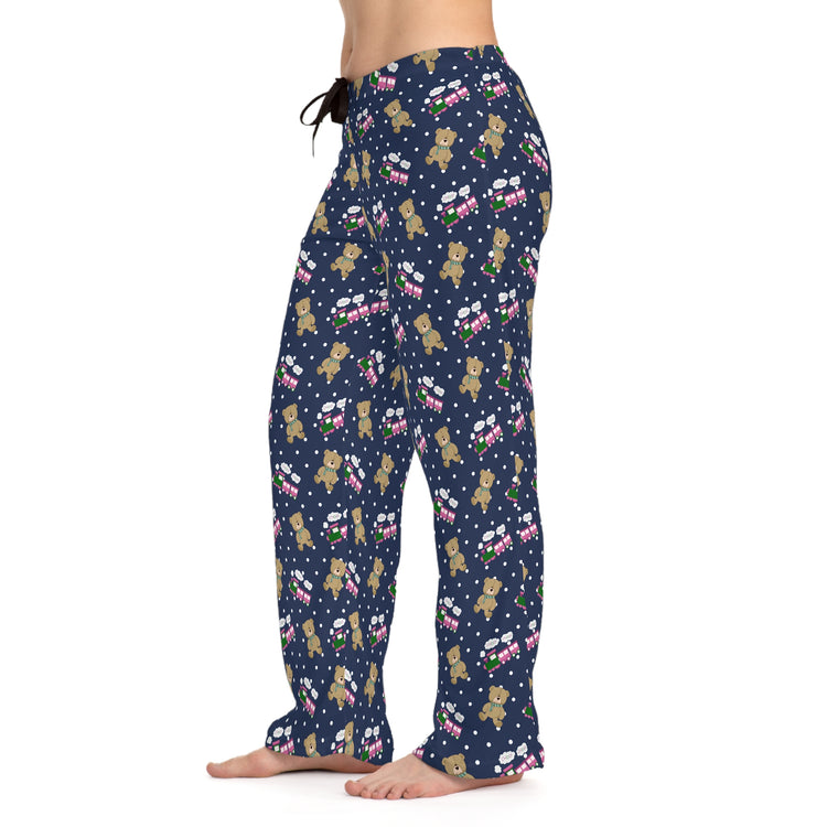 Choo Choos And Teddy Bears Women's Pajama Pants