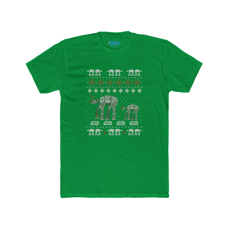 Ata Boy Ugly Christmas Men’s Fitted T-Shirts