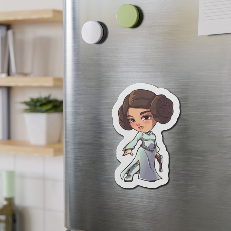 Princess Leia Die-Cut Magnet - Fandom-Made