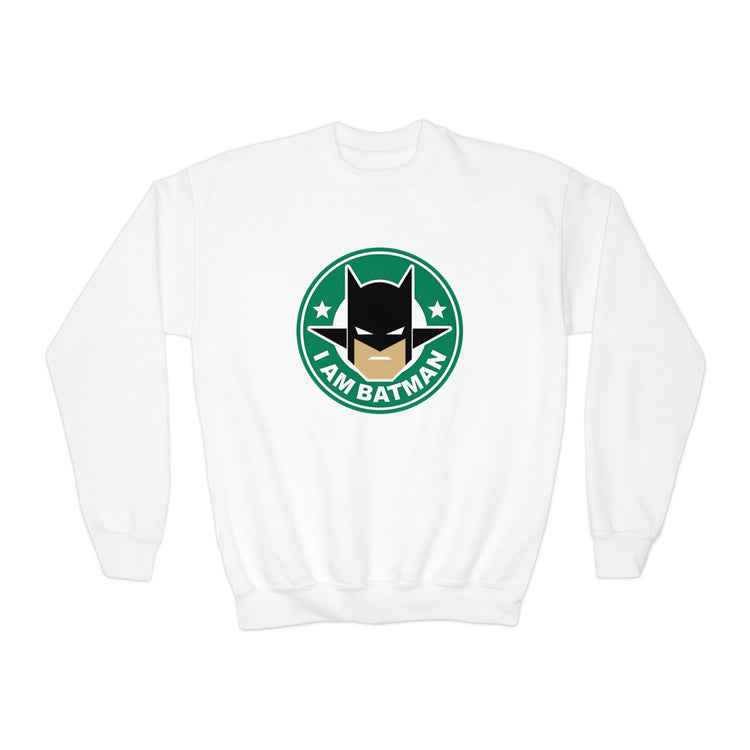 I Am Batman Youth Sweatshirt - Fandom-Made