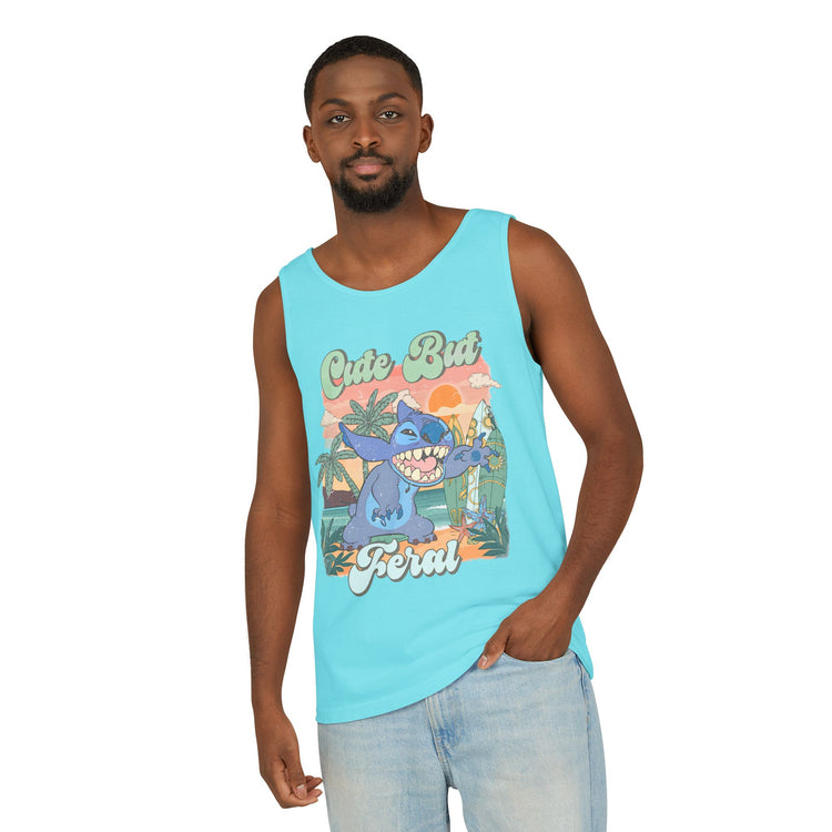 Cute But Feral Tank Top - Fandom-Made