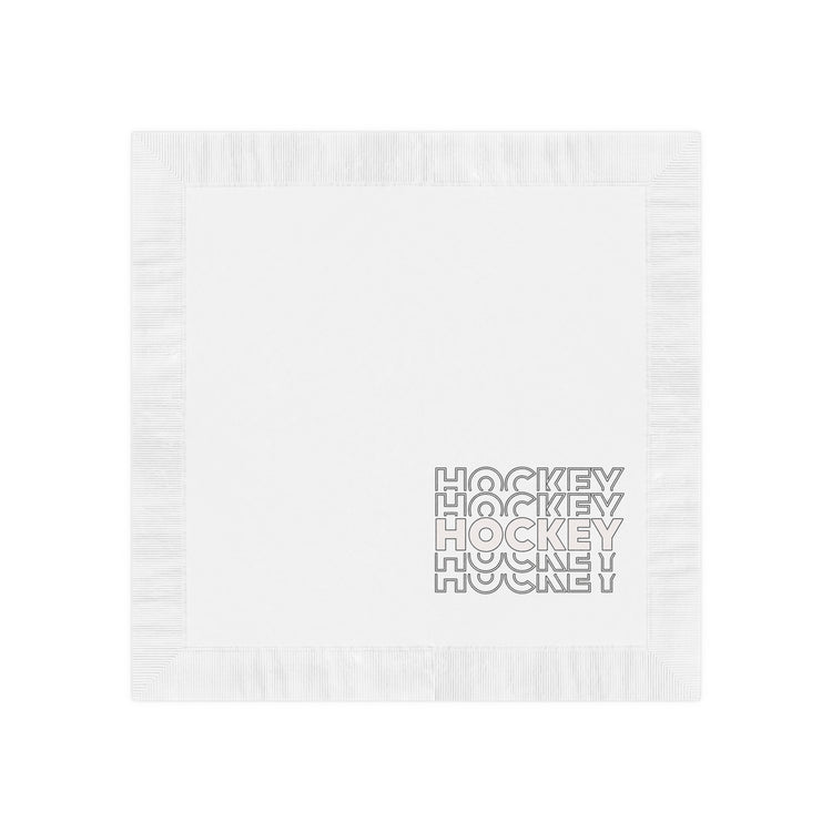 Hockey Hockey Hockey Napkins - Fandom-Made