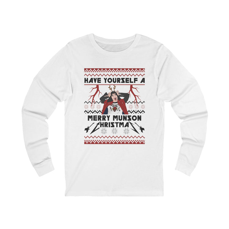 Merry Munson Unisex Long Sleeve T-Shirt