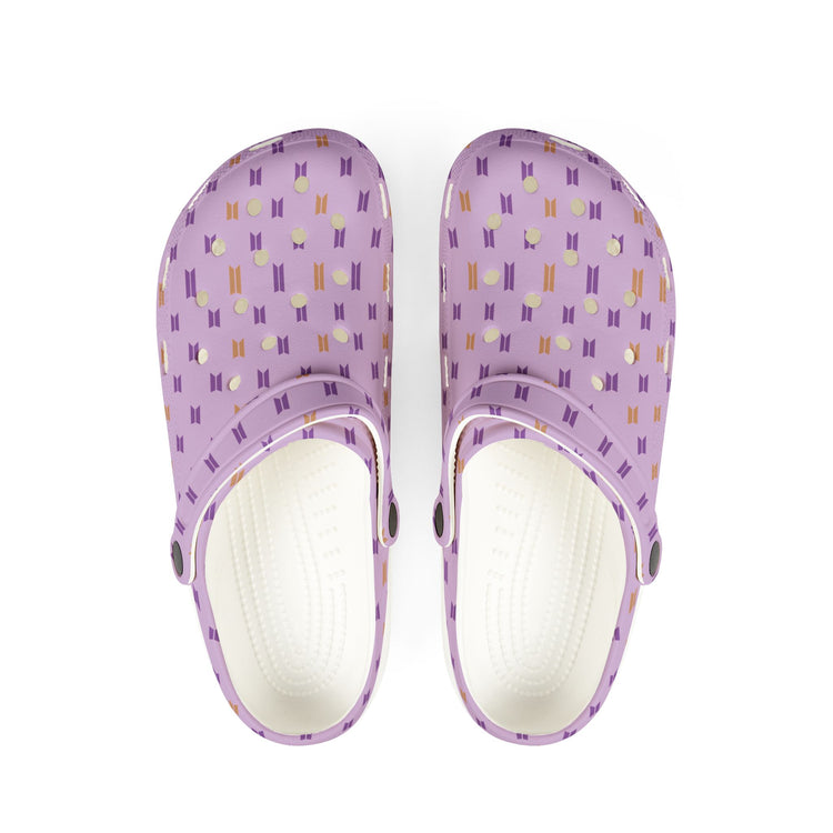 BTS Emblem Rubber Clogs