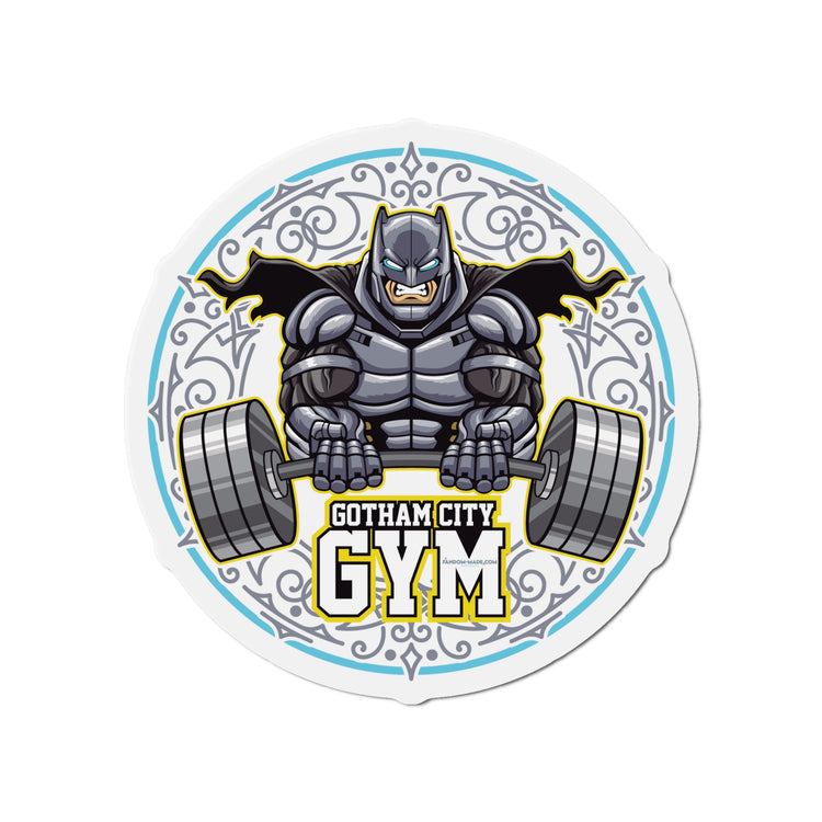 Gotham City Gym Die-Cut Magnet - Fandom-Made