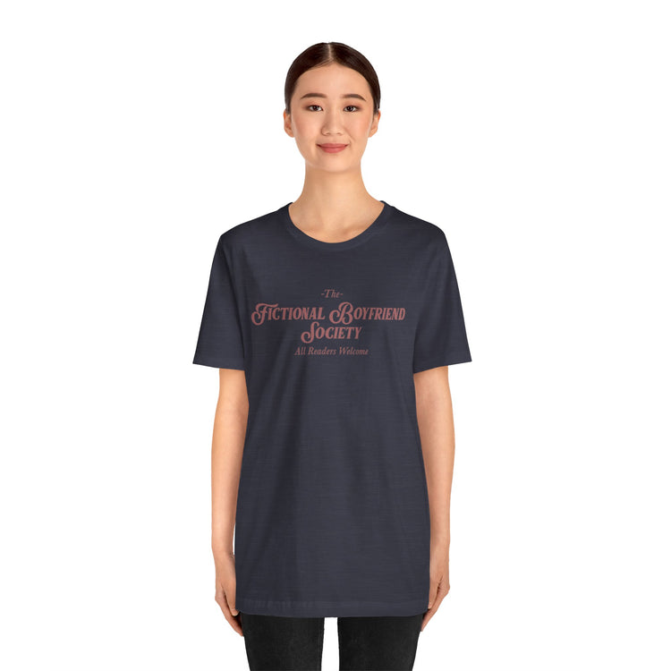 Fictional Boyfriend Society Unisex T-Shirt - Fandom-Made