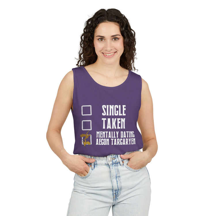 Mentally Dating Aegon Targaryen Tank Top - Fandom-Made