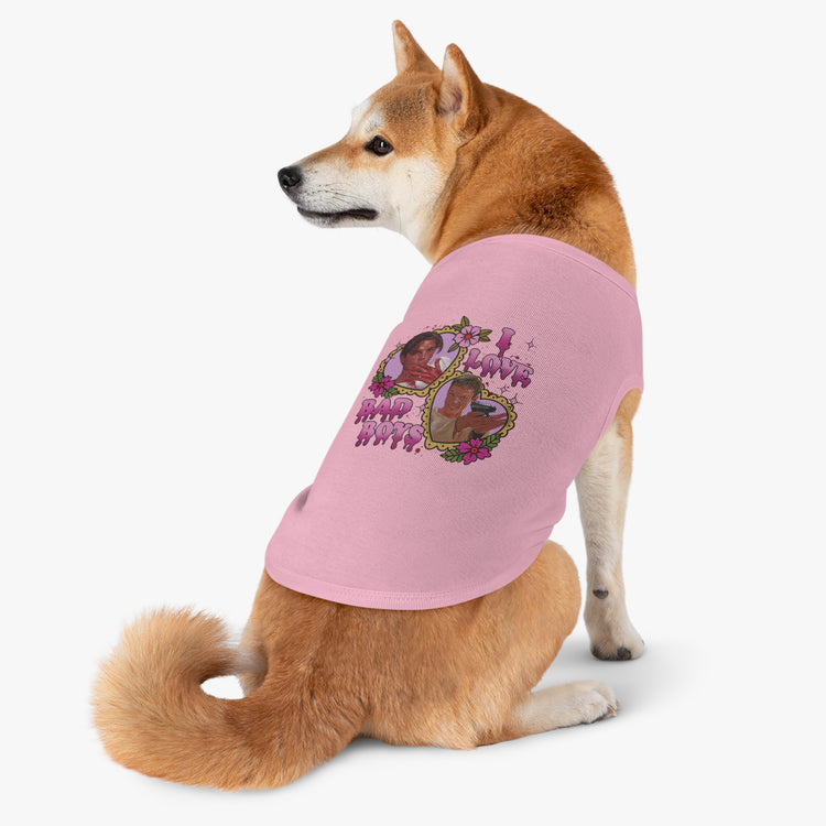 I Love Bad Boys Pet Tank Top