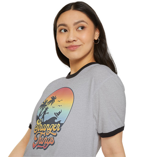 Stranger Things Ringer T-Shirt - Fandom-Made