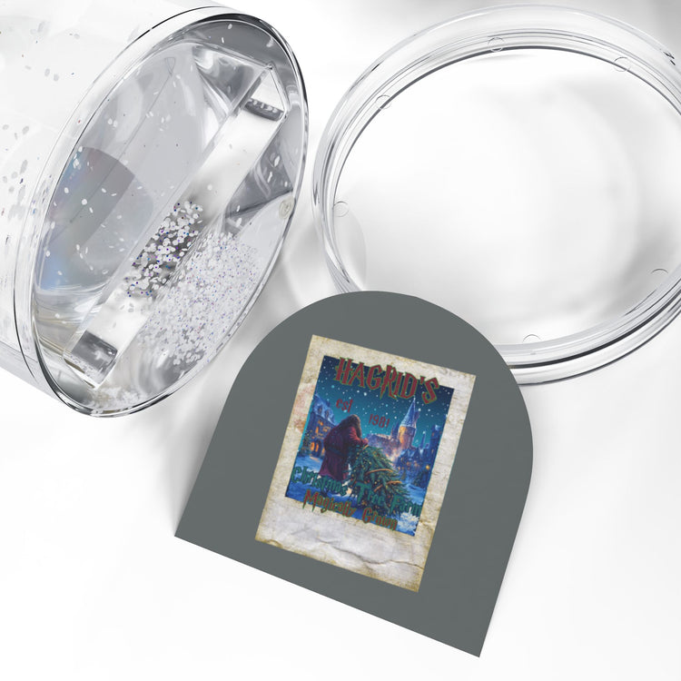 Hagrid's Christmas Trees Snow Globe - Fandom-Made