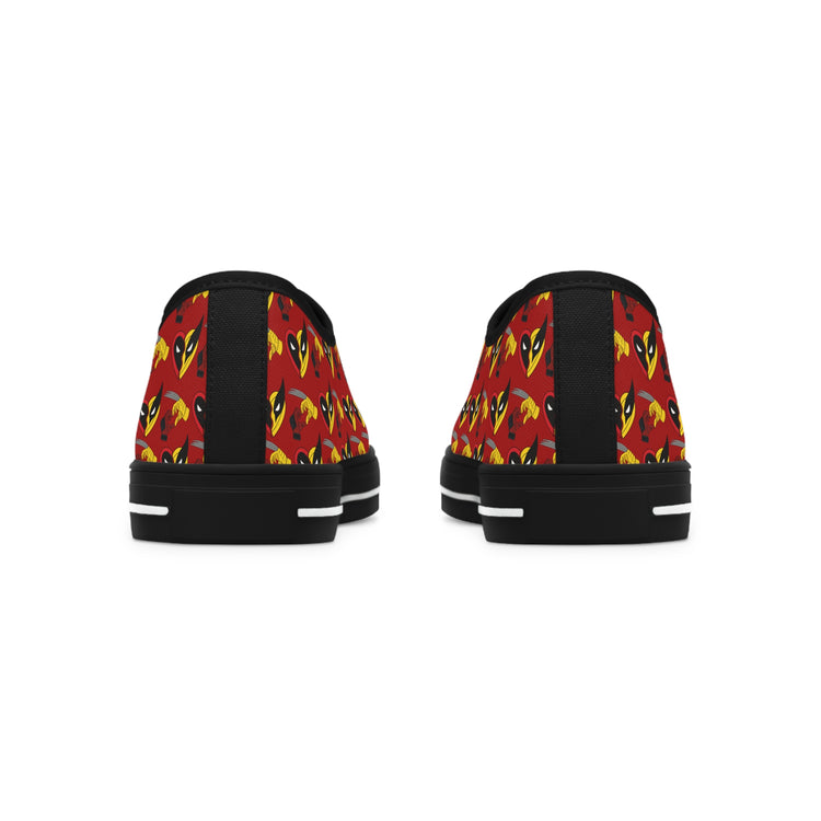 Wolverine Deadpool Besties Women's Sneakers - Fandom-Made