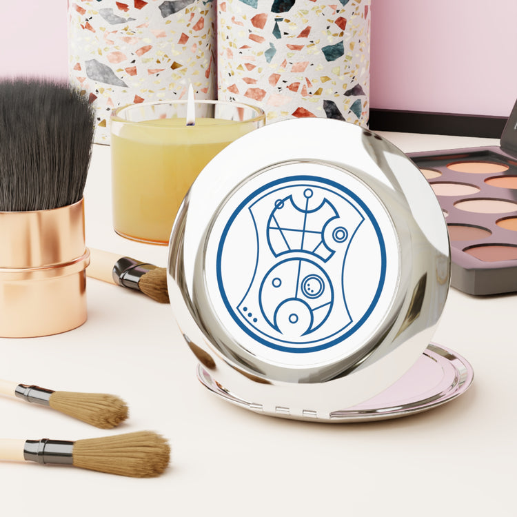 Hello Sweetie in Gallifreyan Compact Mirror - Fandom-Made