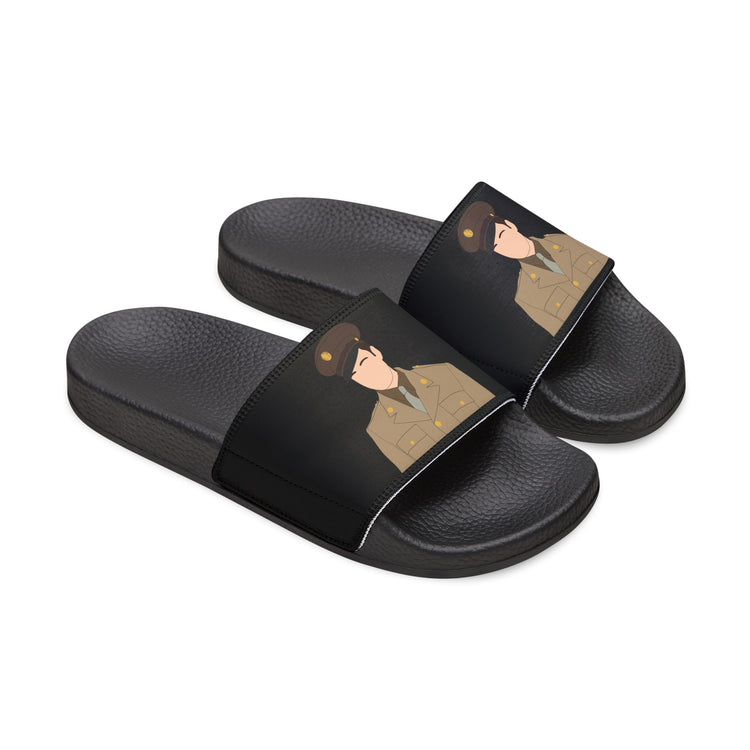Reporting For Duty Women's Slides - Fandom-Made