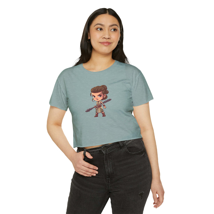Rey Skywalker Women's Festival Crop Top - Fandom-Made