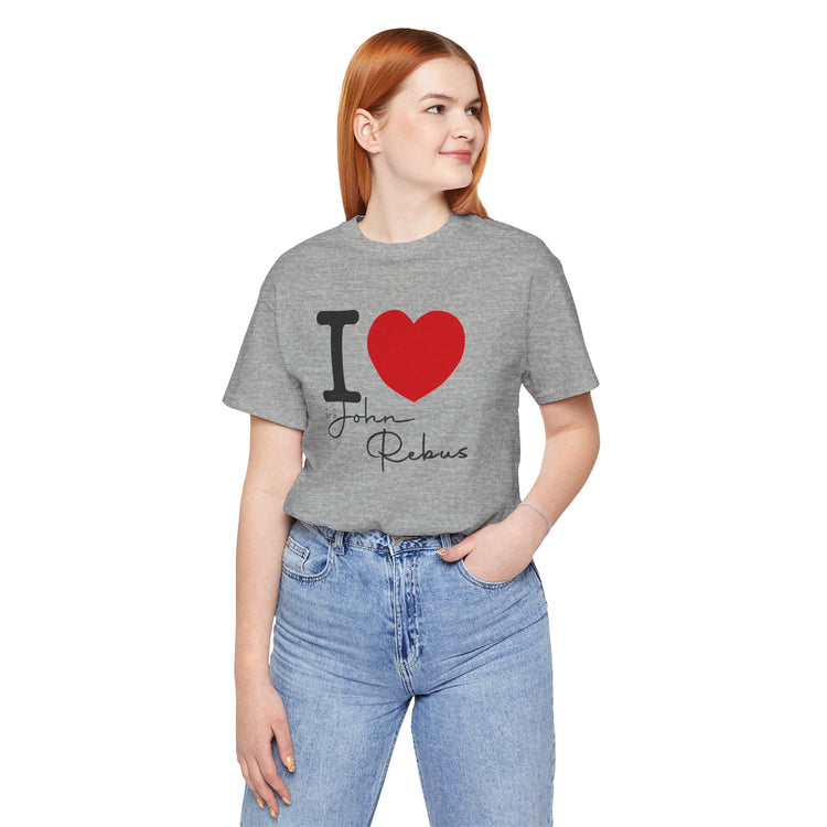 I Love John Rebus T-Shirt - Fandom-Made