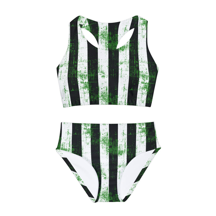He's Back All-Over Print Girls Two Piece Swimsuit - Fandom-Made