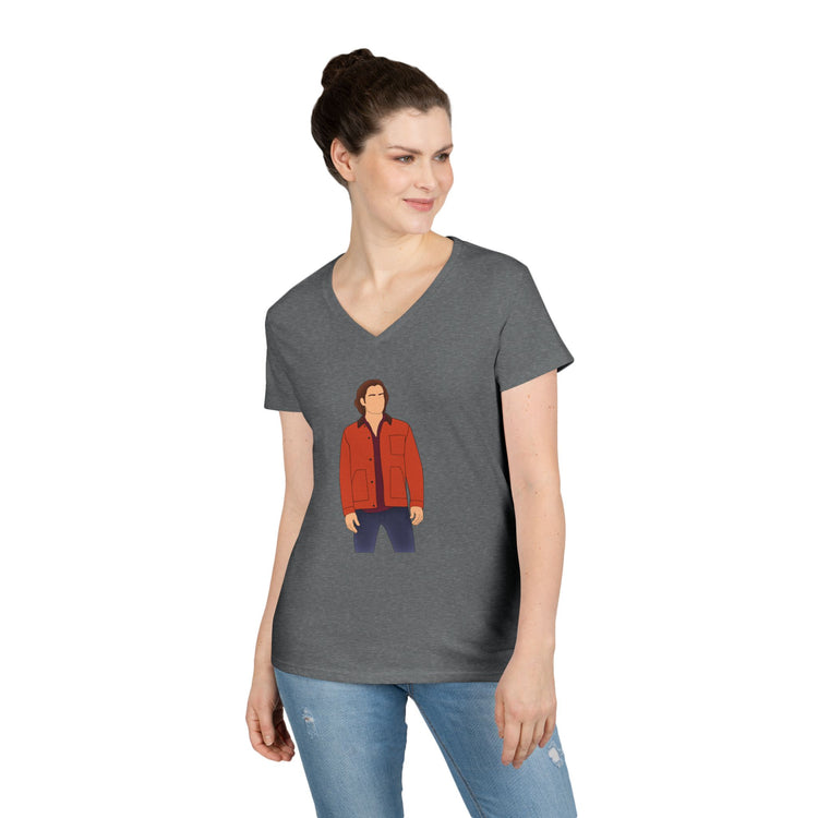 Sammy Winchester V-Neck Tee - Fandom-Made