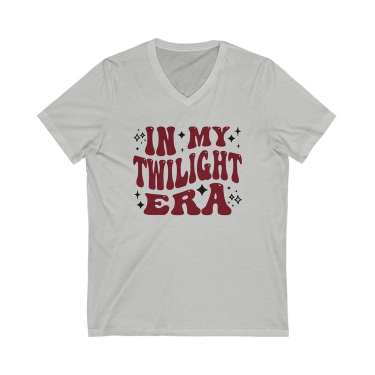 In My Twilight Era V-Neck Tee - Fandom-Made