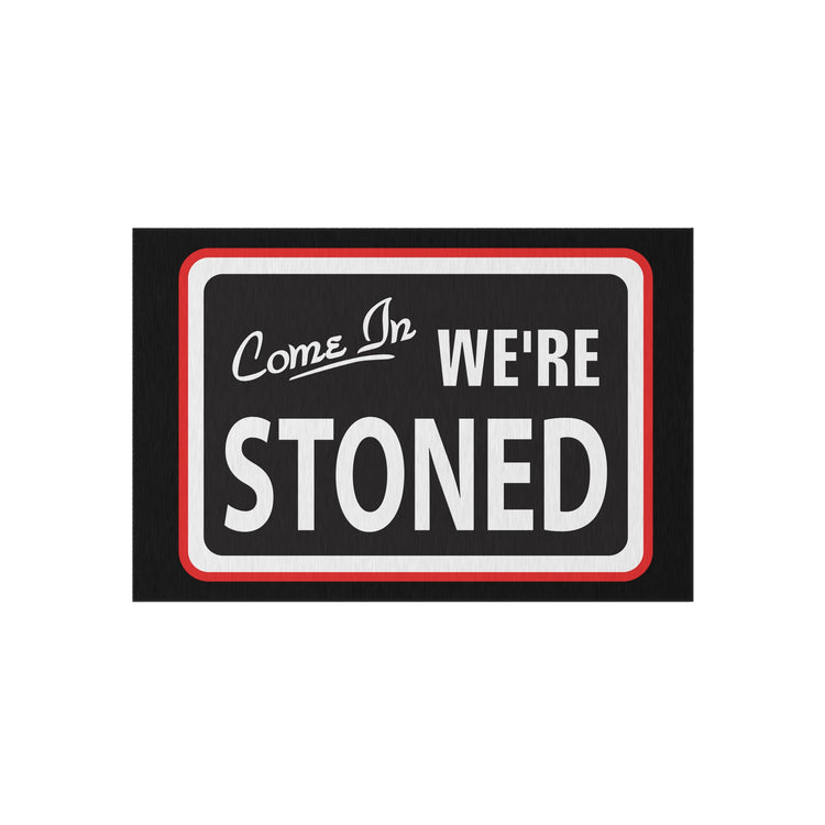 Come In We're... Outdoor Rug - Fandom-Made