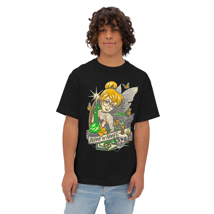 Alternative Tinkerbell Unisex Oversized Boxy Tee