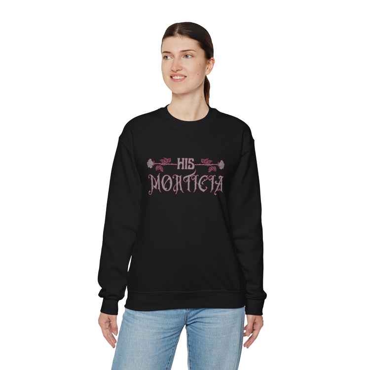 His Morticia Sweatshirt - Fandom-Made